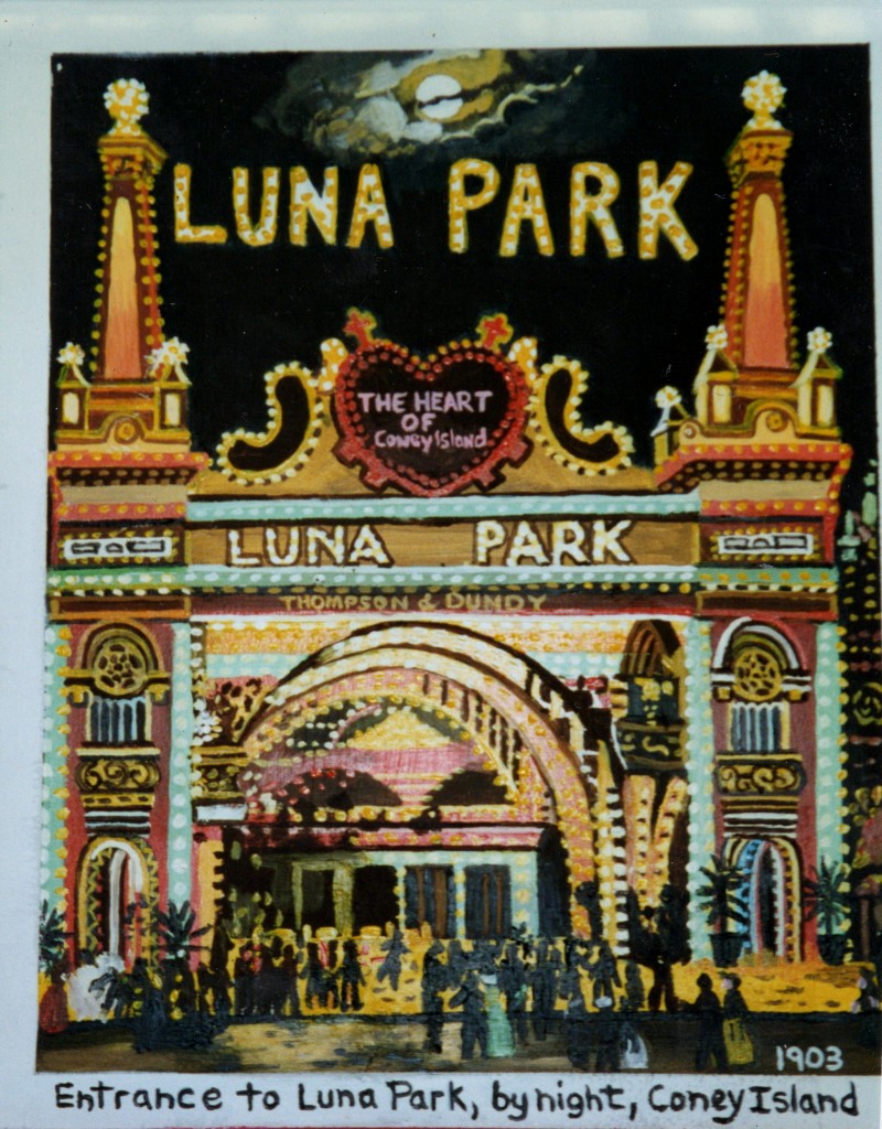 Entrance To Luna Park