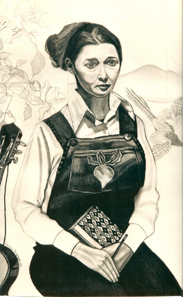 Portrait of Lin Giliberti Graphite pencil on paper